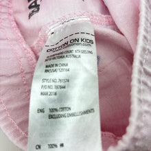 Load image into Gallery viewer, Girls Cotton On, pink cotton bottoms, elasticated, GUC, size 000,  
