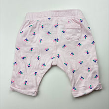 Load image into Gallery viewer, Girls Cotton On, pink cotton bottoms, elasticated, GUC, size 000,  