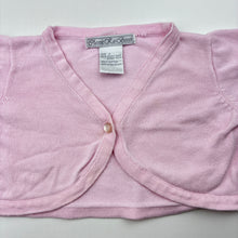 Load image into Gallery viewer, Girls Classic Ka-Boosh, knitted cotton bolero cardigan, FUC, size 0,  
