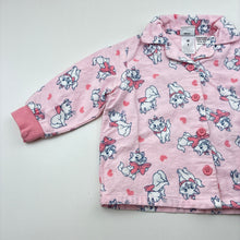 Load image into Gallery viewer, Girls Disney, Aristocats Marie flannel cotton pyjama top, GUC, size 1,  