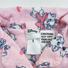 Load image into Gallery viewer, Girls Disney, Aristocats Marie flannel cotton pyjama top, GUC, size 1,  