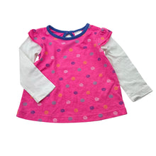 Load image into Gallery viewer, Girls Tiny Little Wonders, long sleeve tee / top, FUC, size 0,  