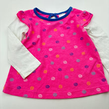 Load image into Gallery viewer, Girls Tiny Little Wonders, long sleeve tee / top, FUC, size 0,  