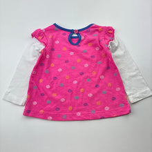 Load image into Gallery viewer, Girls Tiny Little Wonders, long sleeve tee / top, FUC, size 0,  