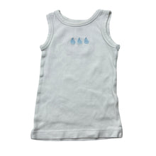 Load image into Gallery viewer, Boys Target, embroidered cotton singlet top, boats, FUC, size 00,  