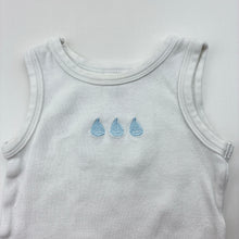 Load image into Gallery viewer, Boys Target, embroidered cotton singlet top, boats, FUC, size 00,  