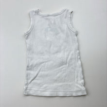 Load image into Gallery viewer, Boys Target, embroidered cotton singlet top, boats, FUC, size 00,  