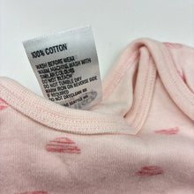 Load image into Gallery viewer, Girls Anko Baby, soft organic cotton bodysuit / romper, EUC, size 000,  