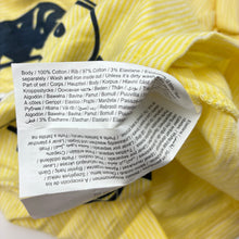 Load image into Gallery viewer, Boys F&amp;F, yellow cotton t-shirt / top, dog, EUC, size 000,  