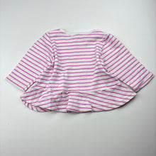 Load image into Gallery viewer, Girls Pumpkin Patch, soft cotton long sleeve top,swan, EUC, size 00,  