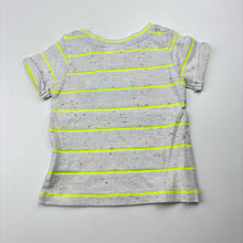 Load image into Gallery viewer, Boys Sprout, striped soft feel t-shirt / top, EUC, size 0000,  