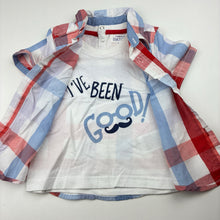 Load image into Gallery viewer, Boys Pumpkin Patch, all-in-one cotton t-shirt / shirt, EUC, size 0,  