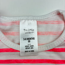 Load image into Gallery viewer, Girls Tiny Little Wonders, cotton bodysuit / romper, rabbit, EUC, size 00,  