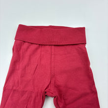 Load image into Gallery viewer, Unisex H&amp;M, organic cotton blend leggings / bottoms, EUC, size 0000,  