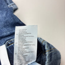 Load image into Gallery viewer, Girls H&amp;M, stretch denim leggings / jeggings, elasticated, Inside leg: 53cm, EUC, size 6,  