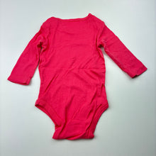 Load image into Gallery viewer, Girls Carter's, pink cotton bodysuit / romper, GUC, size 000,  