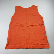 Load image into Gallery viewer, Boys Favourites, orange cotton singlet / tank top, skate, FUC, size 5,  