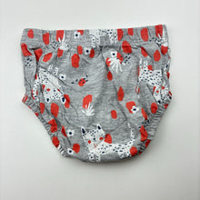 Load image into Gallery viewer, Girls Tiny Little Wonders, grey nappy cover, GUC, size 00,  