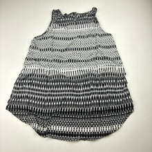 Load image into Gallery viewer, Girls Bardot Junior, black &amp; white lightweight top, GUC, size 12,  