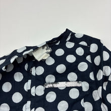 Load image into Gallery viewer, Girls Cotton On, navy &amp; white lightweight cotton jumpsuit, GUC, size 3,  