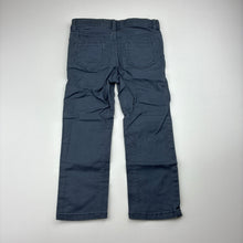 Load image into Gallery viewer, Girls H&amp;M, embroidered stretch denim pants,adjustable, Inside leg: 34cm, EUC, size 2,  