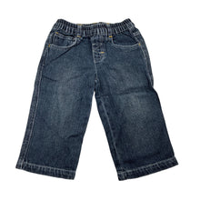 Load image into Gallery viewer, Boys Target, blue denim pants, elasticated,inside leg: 25 cm, GUC, size 1,  