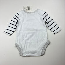 Load image into Gallery viewer, Girls Dymples, cotton bodysuit / romper, cat, NEW, size 000,  