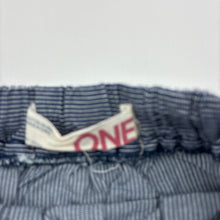 Load image into Gallery viewer, Girls Cotton On, blue and white cotton skirt, elasticated, GUC, size 1,  