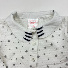 Load image into Gallery viewer, Girls Sprout, stretchy long sleeve dress, EUC, size 0, L: 38cm