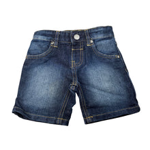 Load image into Gallery viewer, Boys Breakers, dark denim jean shorts,adjustable, FUC, size 1,  