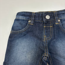 Load image into Gallery viewer, Boys Breakers, dark denim jean shorts,adjustable, FUC, size 1,  