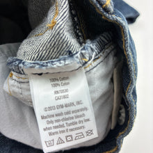 Load image into Gallery viewer, Girls Crazy 8, dark denim jeans, adjustable, Inside leg: 46 cm, EUC, size 5,  