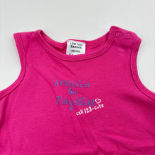 Load image into Gallery viewer, Girls Dymples, pink cotton romper, playdates, FUC, size 000,  