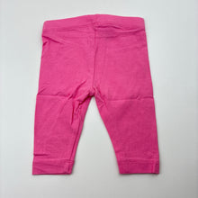 Load image into Gallery viewer, Girls Kids &amp; Co, pink stretchy leggings, GUC, size 000,  