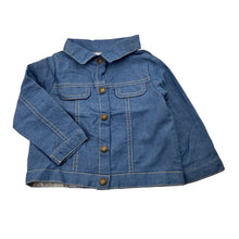 Load image into Gallery viewer, Girls Target, lightweight long sleeve shirt, popper fastening, FUC, size 0,  