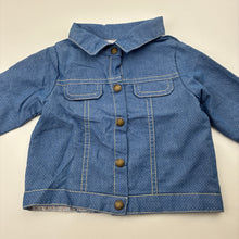 Load image into Gallery viewer, Girls Target, lightweight long sleeve shirt, popper fastening, FUC, size 0,  