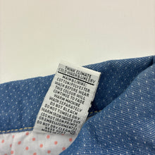 Load image into Gallery viewer, Girls Target, lightweight long sleeve shirt, popper fastening, FUC, size 0,  