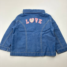 Load image into Gallery viewer, Girls Target, lightweight long sleeve shirt, popper fastening, FUC, size 0,  