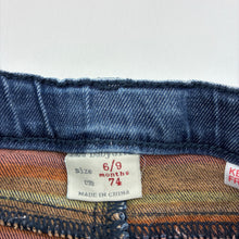 Load image into Gallery viewer, Girls Zara, distressed stretch denim jeans,adjustable, EUC, size 0,  