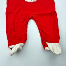 Load image into Gallery viewer, Unisex H&amp;T, vintage cotton Christmas coverall / romper, EUC, size 00,  