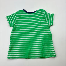 Load image into Gallery viewer, Boys Carters, green cotton t-shirt / top, GUC, size 000,  