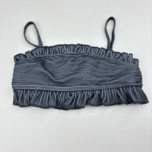 Load image into Gallery viewer, Girls Cotton On, metallic stripe ribbed swim top &amp; bottoms, EUC, size 3,  