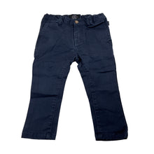 Load image into Gallery viewer, Boys Indie, dark navy stretch cotton pants,adjustable, GUC, size 1,  