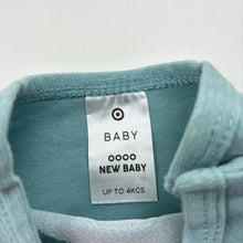 Load image into Gallery viewer, Boys Target, blue cotton bodysuit / romper, racing cars, GUC, size 0000,  