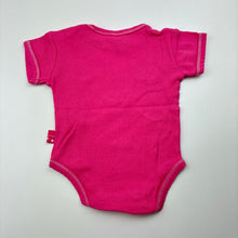 Load image into Gallery viewer, Girls Esprit, pink ribbed cotton bodysuit / romper, GUC, size 000,  