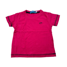 Load image into Gallery viewer, Girls Juniors, pink cotton t-shirt / top, GUC, size 12 months,  