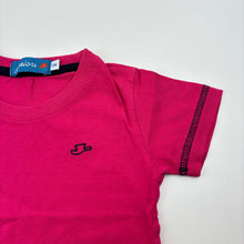 Load image into Gallery viewer, Girls Juniors, pink cotton t-shirt / top, GUC, size 12 months,  
