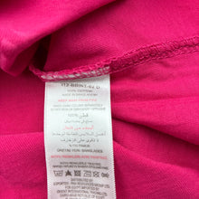 Load image into Gallery viewer, Girls Juniors, pink cotton t-shirt / top, GUC, size 12 months,  