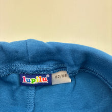 Load image into Gallery viewer, Boys Lupilu, blue cotton leggings / bottoms,car, GUC, size 000-00,  