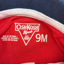 Load image into Gallery viewer, Boys Osh Kosh, cotton polo shirt / top, FUC, size 0,  
